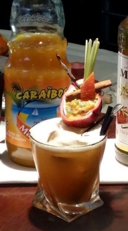 Cocktail "Kali'na" pour Caraïbos