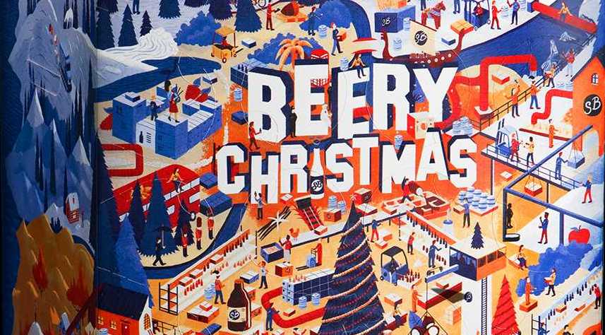 Beery Christmas : nouveau calendrier de l'Avent signé Saveur Bière