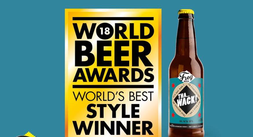Thawack! de FrogBeer élue meilleure bière du monde 