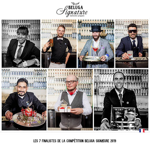 Compétition de cocktails Beluga Signature 2019 à Moscou : podium pour la France