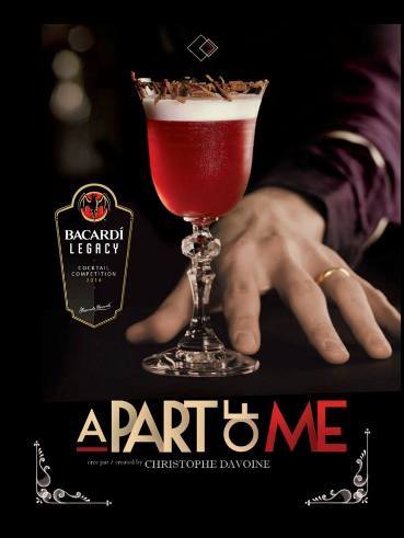 Cocktail "A Part of Me" by Christophe Davoine