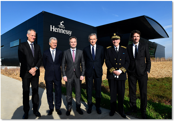 Hennessy inaugure son nouveau site de Pont Neuf