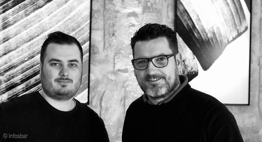 Aperture Montpellier : Rémi Bataillé (chef barman) et Julien Escot (propriétaire) © Infosbar - 2019