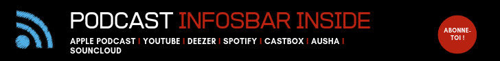 Abonne-toi au podcast Infosbar Inside sur toutes les bonnes plateformes