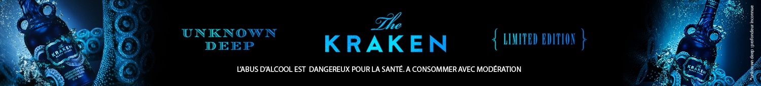 ​La nouvelle bouteille The Kraken - Édition limitée 2021 pour les amateurs de spiritueux à base de rhum