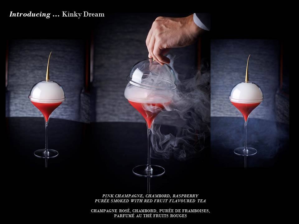 Cocktail "Kinky Dream" // © Page Facebook Park Hyatt Paris-Vendôme