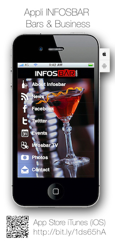 Retrouvez toutes les actus bars & cocktails, les photos et vidéos sur l'appli Infosbar