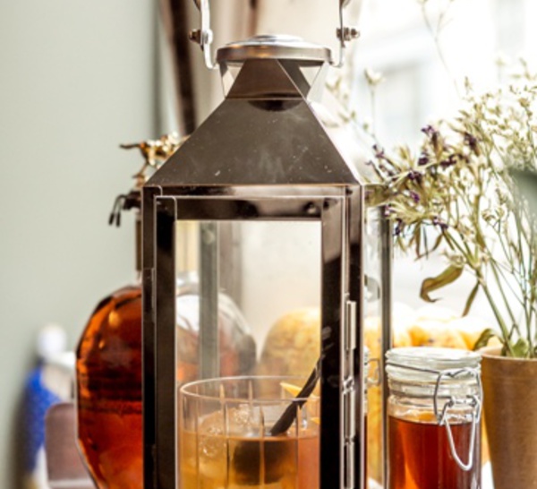 Cocktail "Smoky Bluegrass Old Fashioned" par Wenceslas Garnier