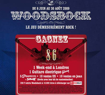 Rock'n'roll attitude avec le jeu concours Woodsbock de Bavaria