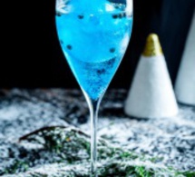 "Fizzy Iceberg" : cocktail d'hiver à l'Hôtel Du Collectionneur