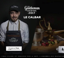 Gabriel Pons, lauréat de The Gentleman Cocktail 2017