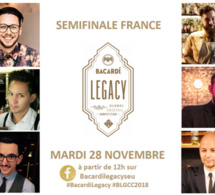 Bacardi Legacy Cocktail Competition 2018 : les Finalistes France
