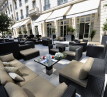 Le Garden bar Lounge du Trianon Palace Versailles
