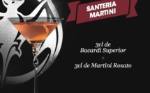 Recette cocktail Santeria Martini par Bacardi